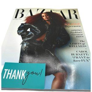 HARPER’S BAZAAR MAGAZINE USA March 2024 - The Legacy Issue Solange Supernova Spr